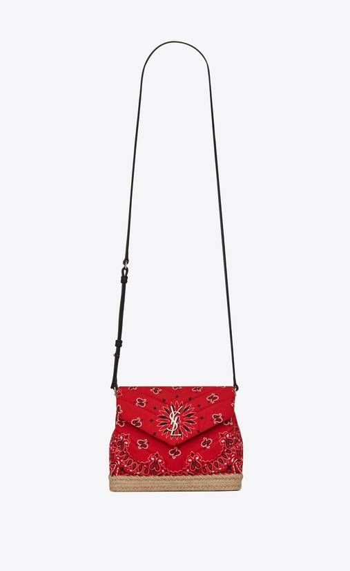 LOULOU toy bag in a bandana fabric